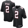 Image of Matt Ryan Atlanta Falcons Alternate Game Jersey - Black 2019