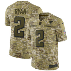 Matt Ryan Atlanta Falcons Salute to Service Limited Jersey – Camo 2019