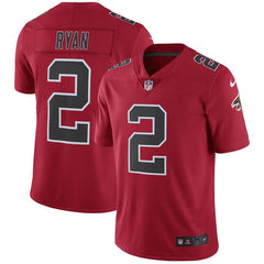 Matt Ryan Atlanta Falcons Vapor Untouchable Color Rush Limited Player Jersey - Red 2019