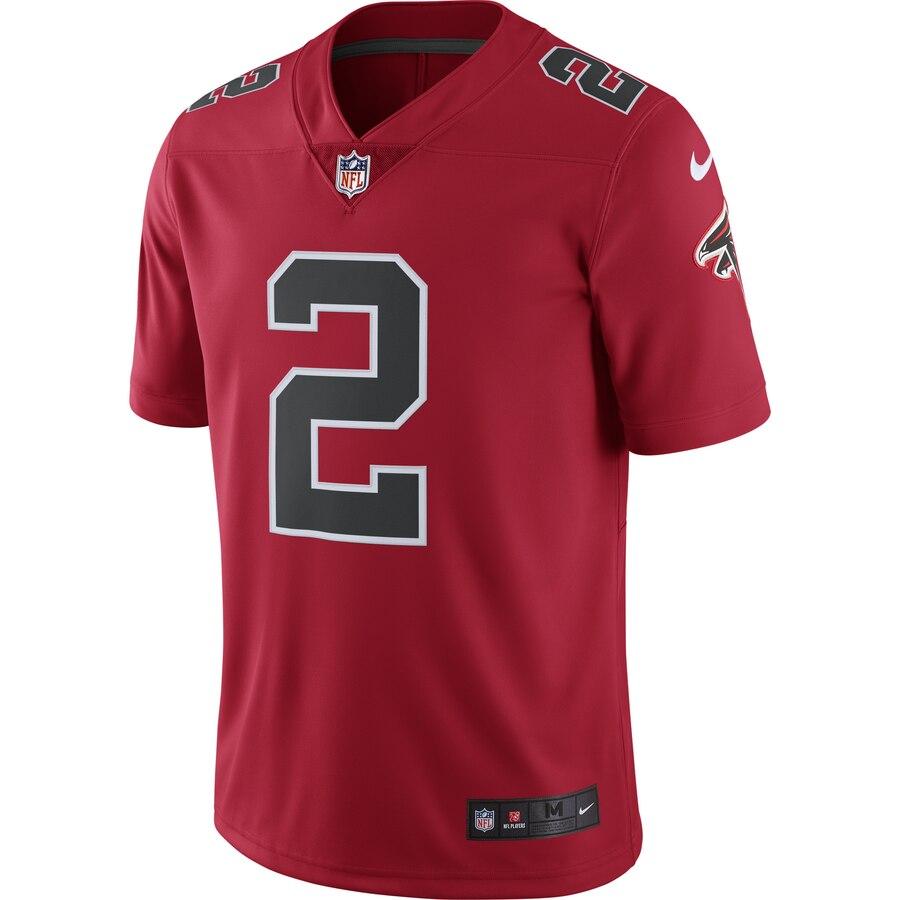 Matt Ryan Atlanta Falcons Vapor Untouchable Color Rush Limited Player Jersey - Red 2019