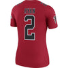 Image of Matt Ryan Atlanta Falcons Women's Color Rush Legend Jersey - Red 2019