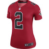 Image of Matt Ryan Atlanta Falcons Women's Color Rush Legend Jersey - Red 2019