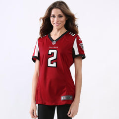 Matt Ryan Atlanta Falcons Women's Game Jersey - Red 2019