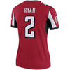 Image of Matt Ryan Atlanta Falcons Women's Legend Jersey – Red 2019