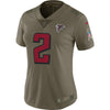 Image of Matt Ryan Atlanta Falcons Women's Salute to Service Limited Jersey - Olive 2019