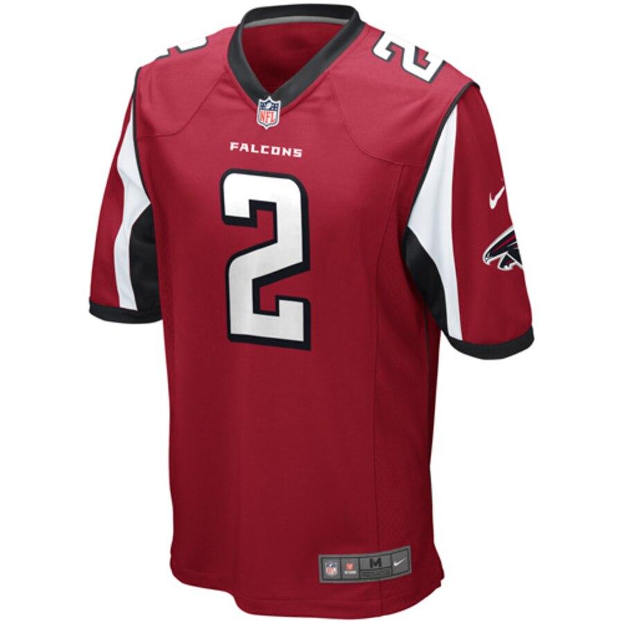 Matt Ryan Atlanta Falcons Youth Team Color Game Jersey - Red 2019