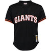 Image of Matt Williams San Francisco Giants Mitchell &amp; Ness Cooperstown Mesh Batting Practice Jersey - Black 2019