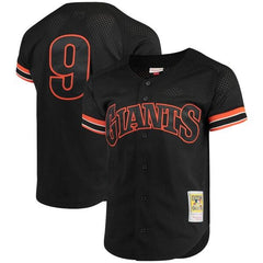 Matt Williams San Francisco Giants Mitchell &amp; Ness Fashion Cooperstown Collection Mesh Batting Practice Jersey - Black 2019