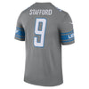 Image of Matthew Stafford Detroit Lions Color Rush Legend Jersey - Steel 2019