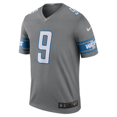 Matthew Stafford Detroit Lions Color Rush Legend Jersey - Steel 2019