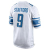 Image of Matthew Stafford Detroit Lions Game Jersey - White 2019