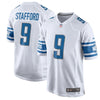 Image of Matthew Stafford Detroit Lions Game Jersey - White 2019