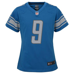 Matthew Stafford Detroit Lions Girls Youth Game Jersey - Blue 2019