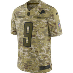 Matthew Stafford Detroit Lions Salute to Service Limited Jersey – Camo 2019