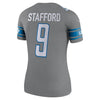 Image of Matthew Stafford Detroit Lions Women's Color Rush Legend Jersey - Steel 2019