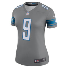 Matthew Stafford Detroit Lions Women's Color Rush Legend Jersey - Steel 2019