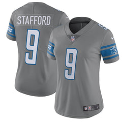 Matthew Stafford Detroit Lions Women's Color Rush Limited Jersey - Steel 2019