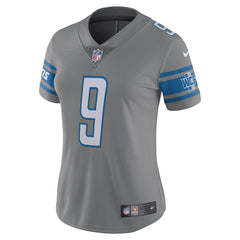 Matthew Stafford Detroit Lions Women's Color Rush Limited Jersey - Steel 2019