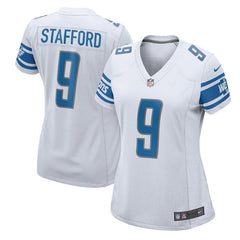 Matthew Stafford Detroit Lions Women's Game Jersey - White 2019