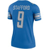 Image of Matthew Stafford Detroit Lions Women's Legend Jersey – Blue 2019