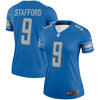 Image of Matthew Stafford Detroit Lions Women's Legend Jersey – Blue 2019