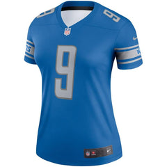 Matthew Stafford Detroit Lions Women's Legend Jersey – Blue 2019