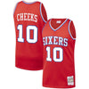 Image of Maurice Cheeks Philadelphia 76ers Mitchell &amp; Ness 1982-83 Hardwood Classics Swingman Jersey – Red 2019