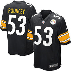 Maurkice Pouncey Pittsburgh Steelers Youth Team Color Game Jersey - Black 2019