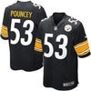Image of Maurkice Pouncey Pittsburgh Steelers Youth Team Color Game Jersey - Black 2019