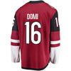 Image of Max Domi Arizona Coyotes Breakaway Player Jersey - Maroon 2019