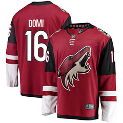 Max Domi Arizona Coyotes Breakaway Player Jersey - Maroon 2019