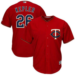 Max Kepler Minnesota Twins Majestic Cool Base Alternate Player Jersey - Scarlet 2019