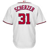 Image of Max Scherzer Washington Nationals Majestic Cool Base Player Jersey - White 2019