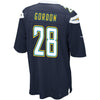 Image of Melvin Gordon III Los Angeles Chargers Game Jersey - Navy 2019