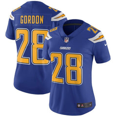 Melvin Gordon III Los Angeles Chargers Women's Vapor Untouchable Color Rush Limited Player Jersey - Royal 2019