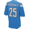 Image of Melvin Gordon Los Angeles Chargers Game Player Jersey - Powder Blue 2019