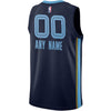 Image of Memphis Grizzlies Custom Swingman Jersey Navy - Icon Edition 2019