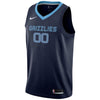 Image of Memphis Grizzlies Custom Swingman Jersey Navy - Icon Edition 2019