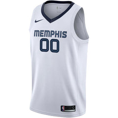 Memphis Grizzlies Swingman Custom Jersey White – Association Edition 2019