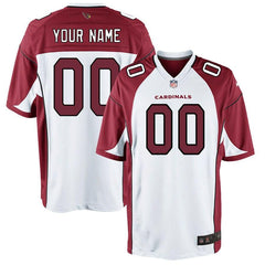 Men's Arizona Cardinals Customized Game White Jersey 2019