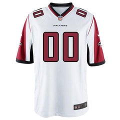 Men's Atlanta Falcons Customized Game White Jersey 2019