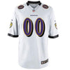 Image of Men's Baltimore Ravens Customized White Game Jersey 2019