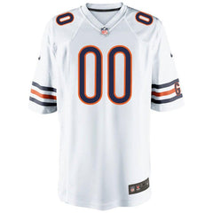 Men's Chicago Bears Customized Game White Jersey 2019