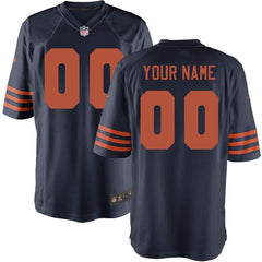 Men's Chicago Bears Customized Throwback Game Jersey 2019