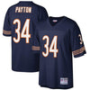 Image of Mens Chicago Bears Walter Payton Mitchell &amp; Ness Navy 1985 Retired Player Vintage Replica Jersey 2019