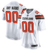 Image of Men's Cleveland Browns Customized White Game Jersey - 2019