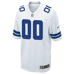 Men's Dallas Cowboys Customized Game White Jersey 2019