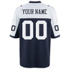 Image of Men's Dallas Cowboys Customized Throwback Game Jersey 2019