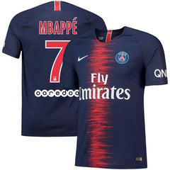 Men's Kylian Mbappe Navy Paris Saint-Germain Home Jersey 2019