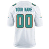 Image of Men's Miami Dolphins Customized White Game Jersey 2019